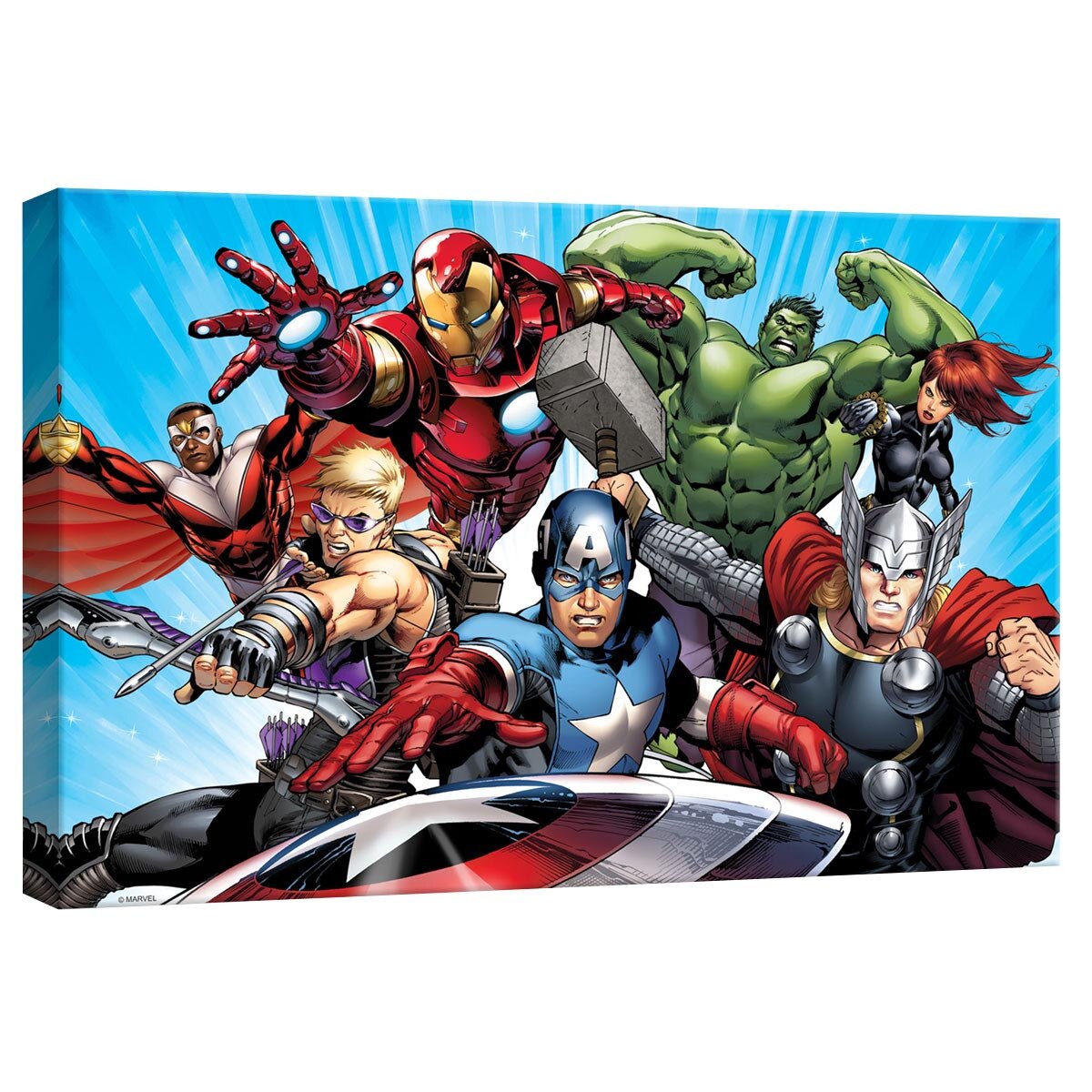 Tablou Canvas DEGRETS 78325 Razbunatorii 3, 40x60cm