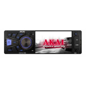 Radio MP3 Player auto Akai CA015A-4108S, display 4 inch,bluetooth, 4x25W, bluetooth, USB, SD, telecomanda Radio MP3 Player auto Akai CA015A-4108S, display 4 inch,bluetooth, 4x25W, bluetooth, USB, SD, telecomanda