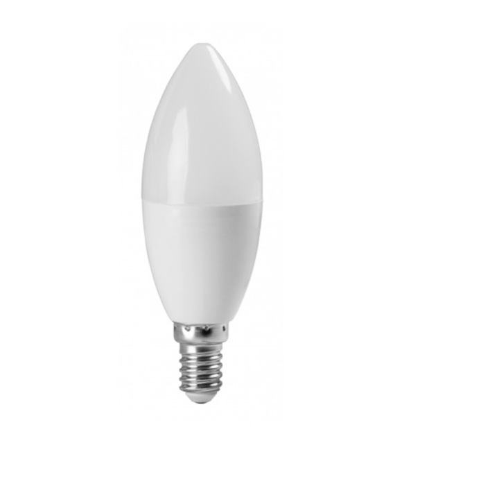 LED конус UltraLux 7W, E14, 4200K, 220V AC, неутрална светлина, SMD2835