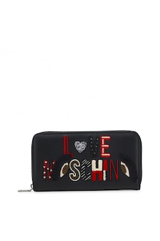 Portofel de dama, Love Moschino, piele ecologica, negru Portofel de dama, Love Moschino, piele ecologica, negru