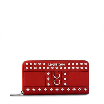 Portofel de dama, Love Moschino, 100% piele ecologica, rosu Portofel de dama, Love Moschino, 100% piele ecologica, rosu