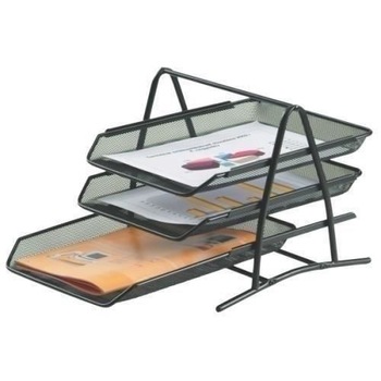 Tavita din plasa metal Eco 3 buc/set, culisante, negru Tavita din plasa metal Eco 3 buc/set, culisante, negru