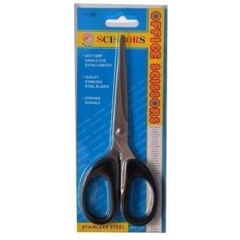 Foarfeca metalica de birou Eco, 16 cm, blister Foarfeca metalica de birou Eco, 16 cm, blister