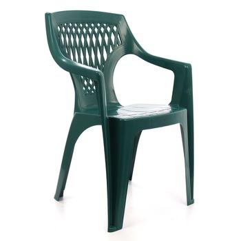 Scaun pentru gradina sau terasa din plastic, ATS, verde, 41x56x82 cm Scaun pentru gradina sau terasa din plastic, ATS, verde, 41x56x82 cm