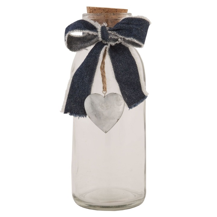 Sticla decorativa Bow Ø 8x20 cm