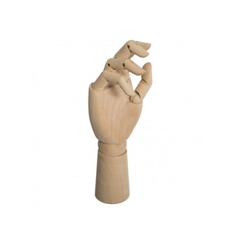 Decoratiune din lemn, mana, 30 cm Decoratiune din lemn, mana, 30 cm