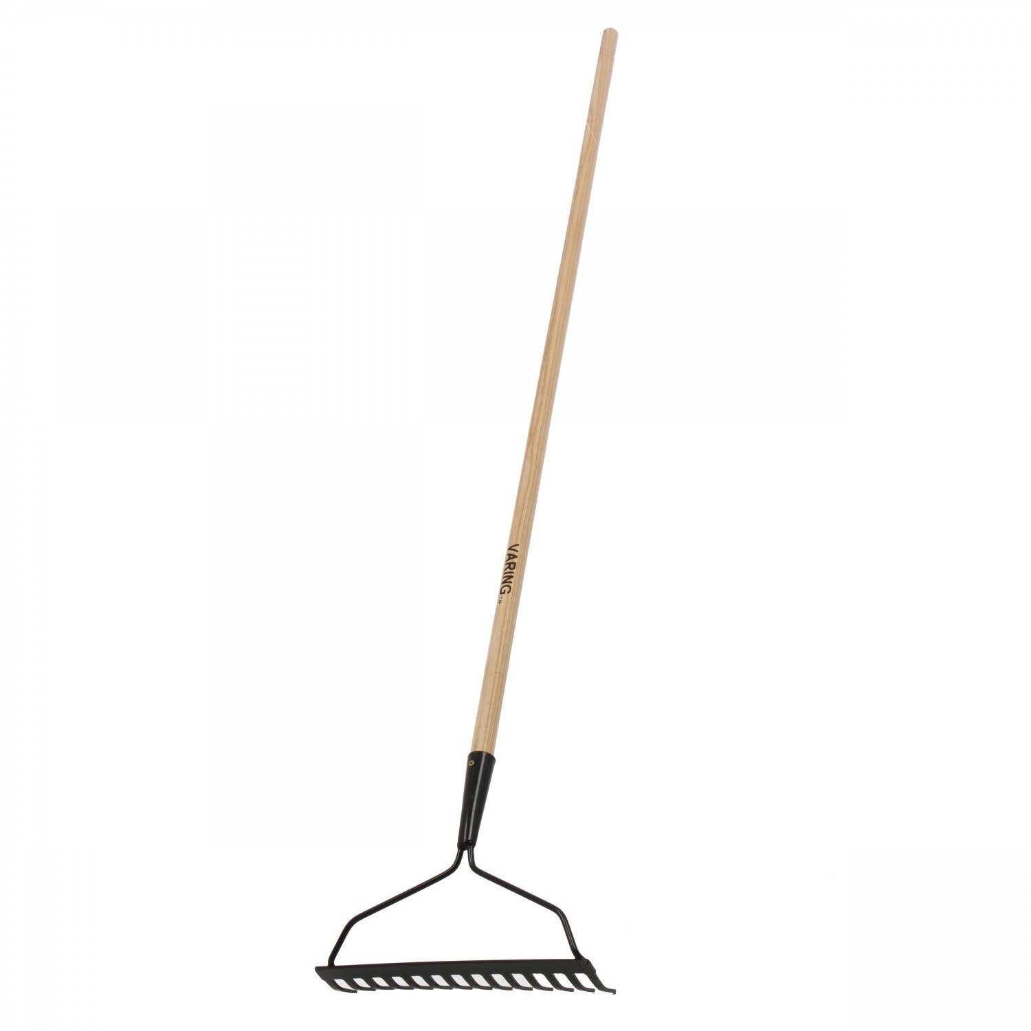 Grebla pentru sol, ATS , otel, cu coada din lemn, 14 dinti