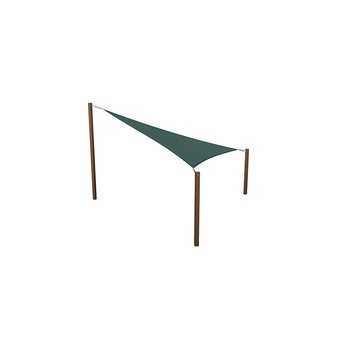 Prelata soare / vela umbrire triunghiulara - 4 x 4 x 4 m, 185gsm, verde inchis Prelata soare / vela umbrire triunghiulara - 4 x 4 x 4 m, 185gsm, verde inchis