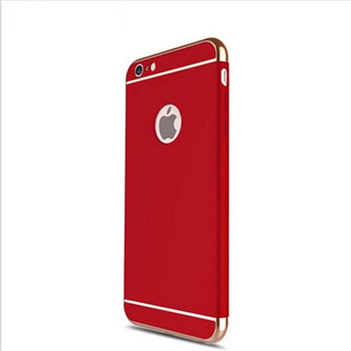 Защитен калъф за iPhone 7 Luxury Red Plated
