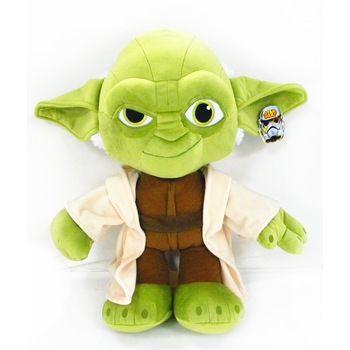 Jucarie de plus, din Razboiul Stelelor 45 cm - Maestrul Yoda Jucarie de plus, din Razboiul Stelelor 45 cm - Maestrul Yoda