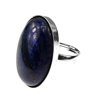 Inel argint reglabil masiv lapis lazuli 25x18 MM, GlamBazaar, Reglabila, cu Lapis Lazuli, Albastru, tip inel reglabil de argint 925 cu pietre naturale Inel argint reglabil masiv lapis lazuli 25x18 MM, GlamBazaar, Reglabila, cu Lapis Lazuli, Albastru, tip inel reglabil de argint 925 cu pietre naturale