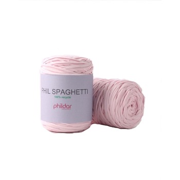 Fir pentru impletit P Spaghetti 2149 Rose, lungime 90 metri Fir pentru impletit P Spaghetti 2149 Rose, lungime 90 metri