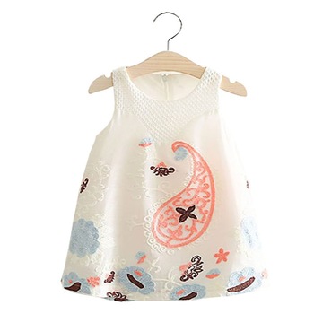 Rochita de vara cu broderie, 2-3 ani, 92-98 cm, bumbac, alb Rochita de vara cu broderie, 2-3 ani, 92-98 cm, bumbac, alb