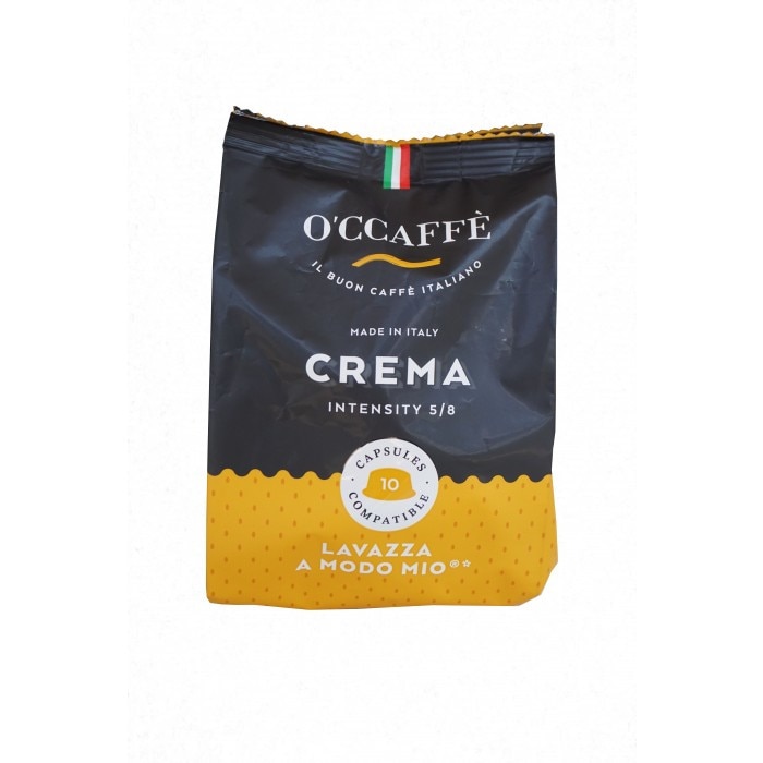 Capsule cafea Lavazza A Modo Mio O'CCAFFE Crema, 10 capsule, 75