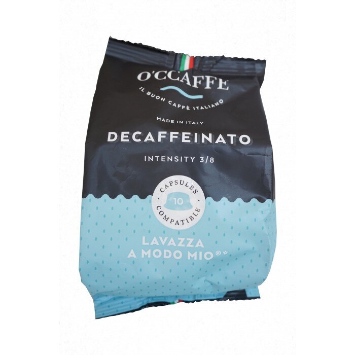 Capsule Lavazza A Modo Mio O'CCAFFE Decaffeinato, 10 capsule, 75 g