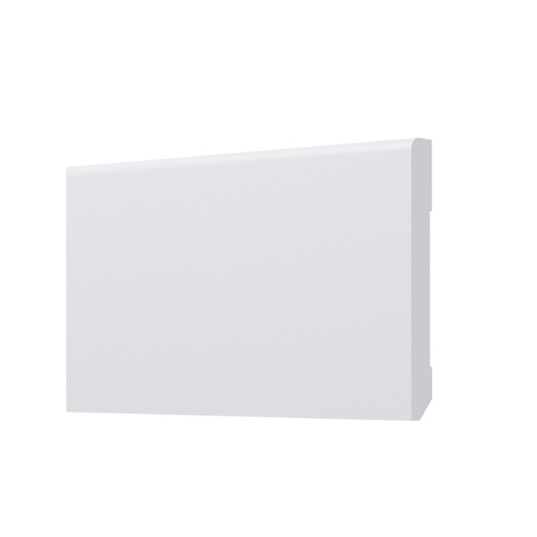 Plinta din polimer dur Arbiton Stiq S0611 alba 2,4 m