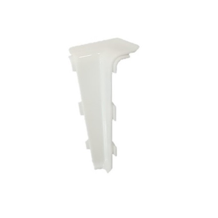 Coltar interior pentru plinta Arbiton Indo 01 LM70 Alb lucios