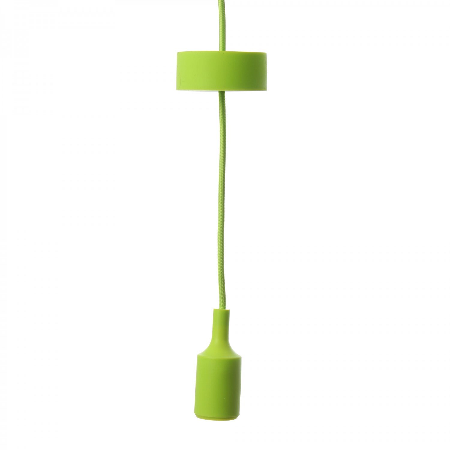 Pendul Lustra din silicon , verde, ATS, E27