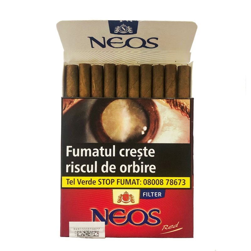 Neos Filter Листни цигари Neos Red Filter Vanilla 10 - eMAG.bg