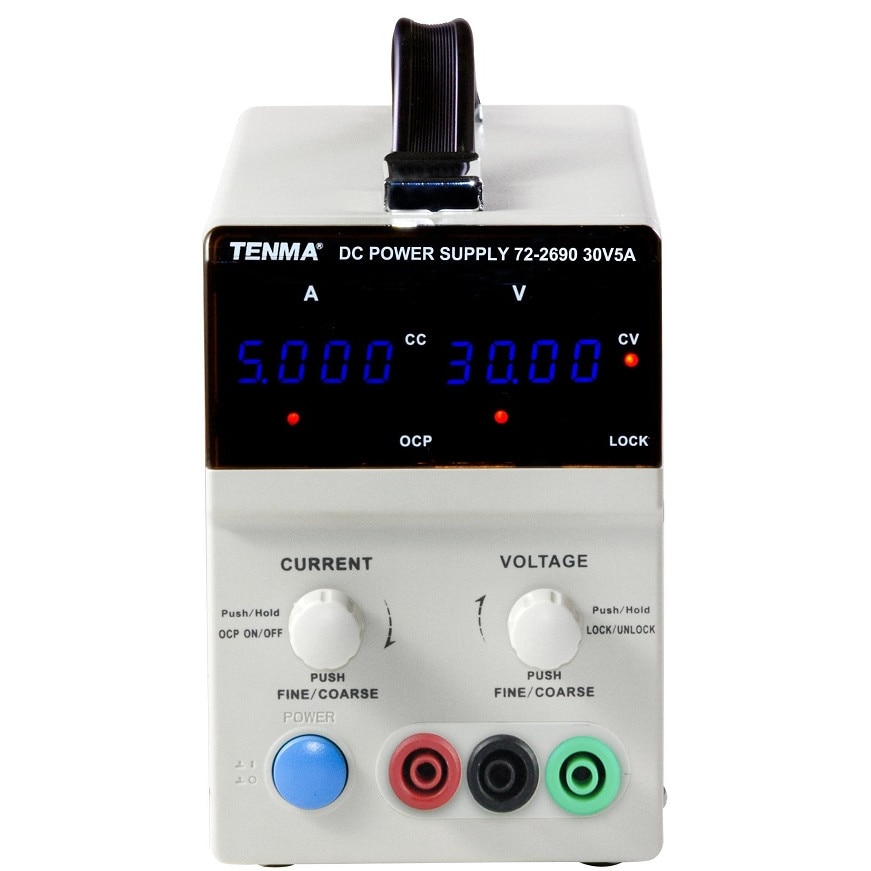 Sursa de alimentare programabila cu control digital Tenma 72-2690 0-30V 0-5A