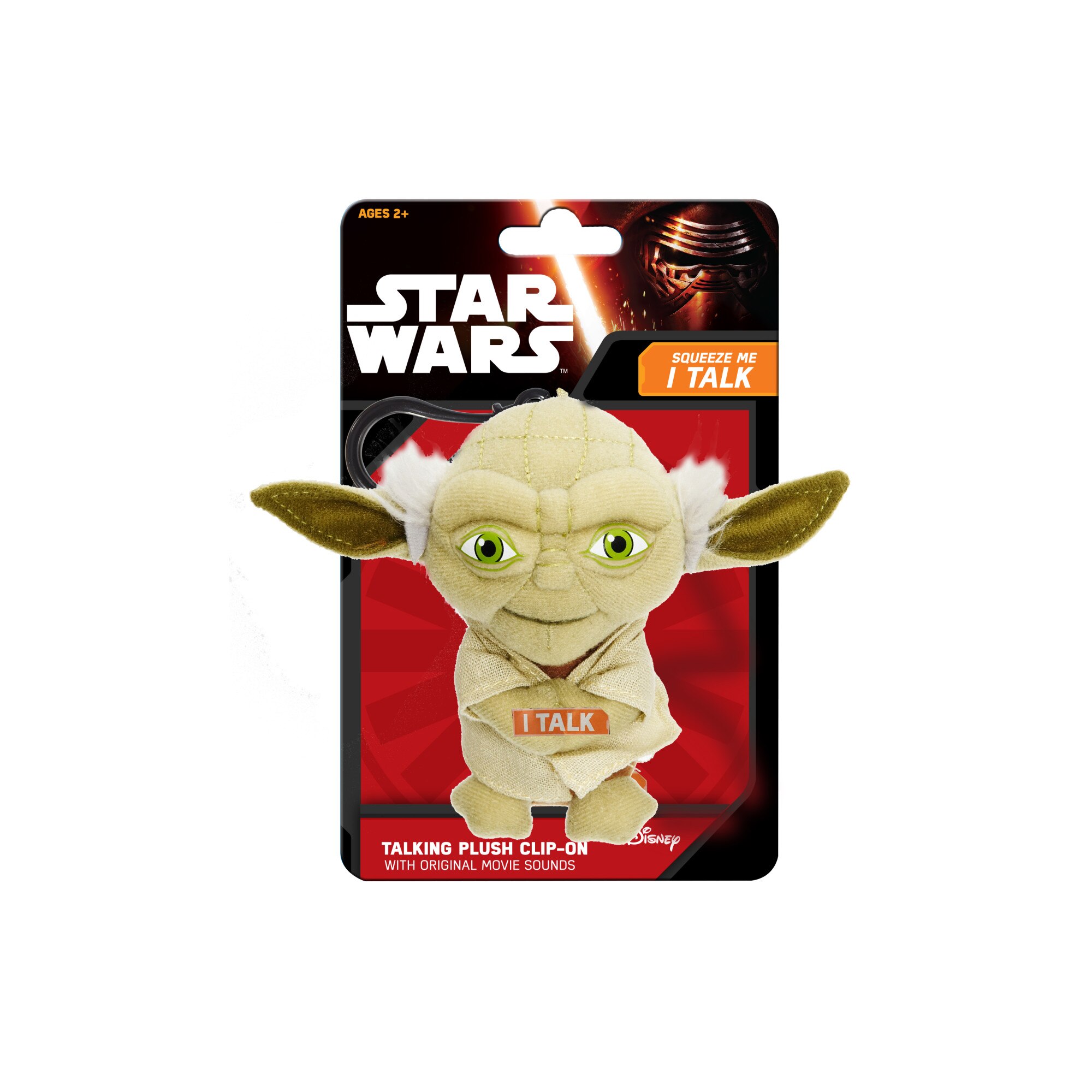 Figurina de plus cu functii, din Star Wars, 12 cm - Yoda