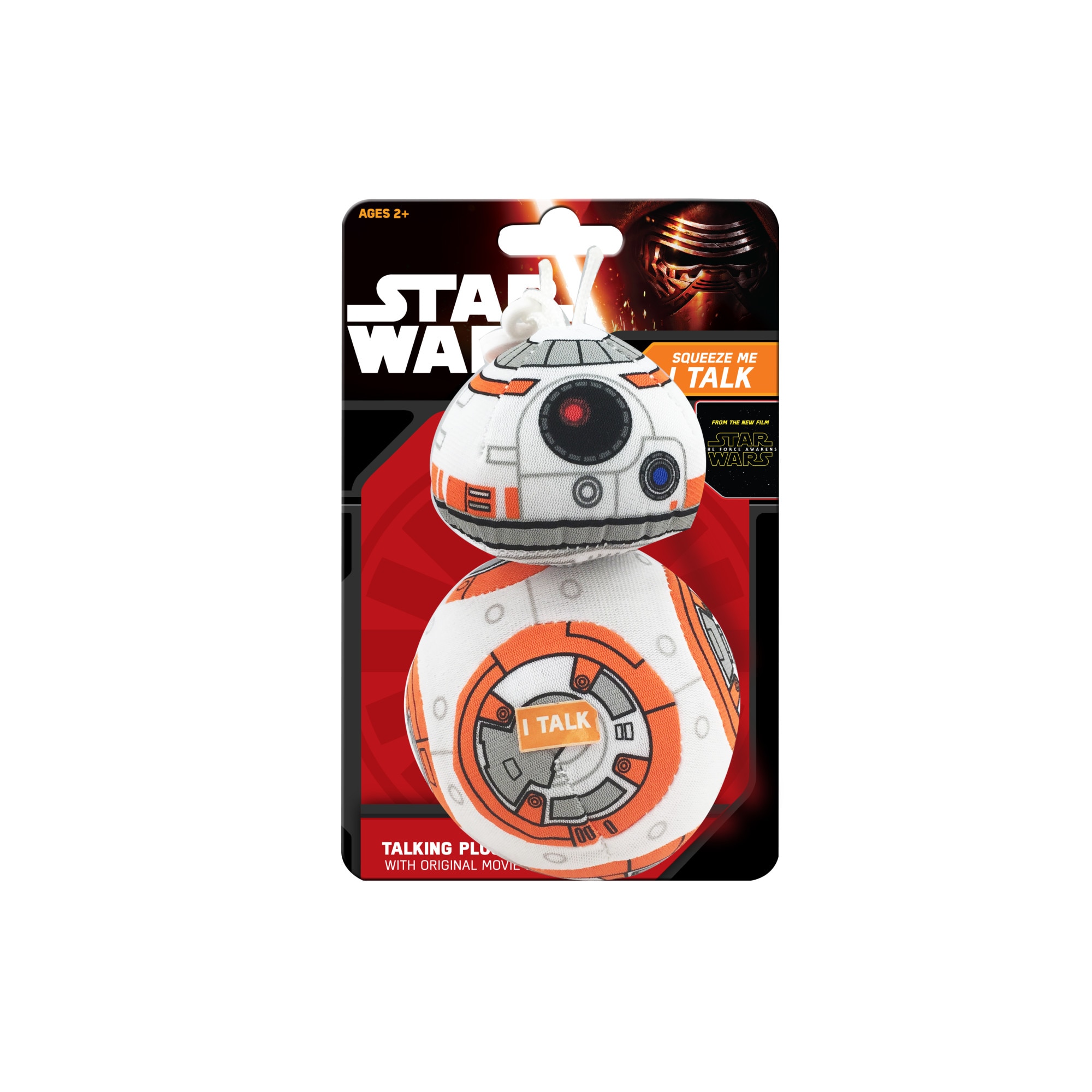 Figurina de plus cu functii, din Star Wars, 12 cm - BB-8
