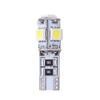 Set 2 bucati bec Led t10 12v 5050smd 5 smd canbus 92582 4cars Set 2 bucati bec Led t10 12v 5050smd 5 smd canbus 92582 4cars