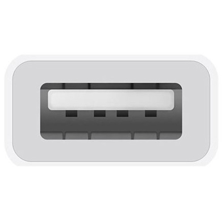 Адаптер Apple OTG, USB-C към USB, за серия iPhone 16/15, iPad, MacBook и други устройства с конектор Type-C, бял