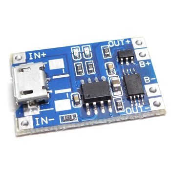 Modul de incarcare baterie Li-PO cu TP4056 miniUSB compatibil Arduino Modul de incarcare baterie Li-PO cu TP4056 miniUSB compatibil Arduino
