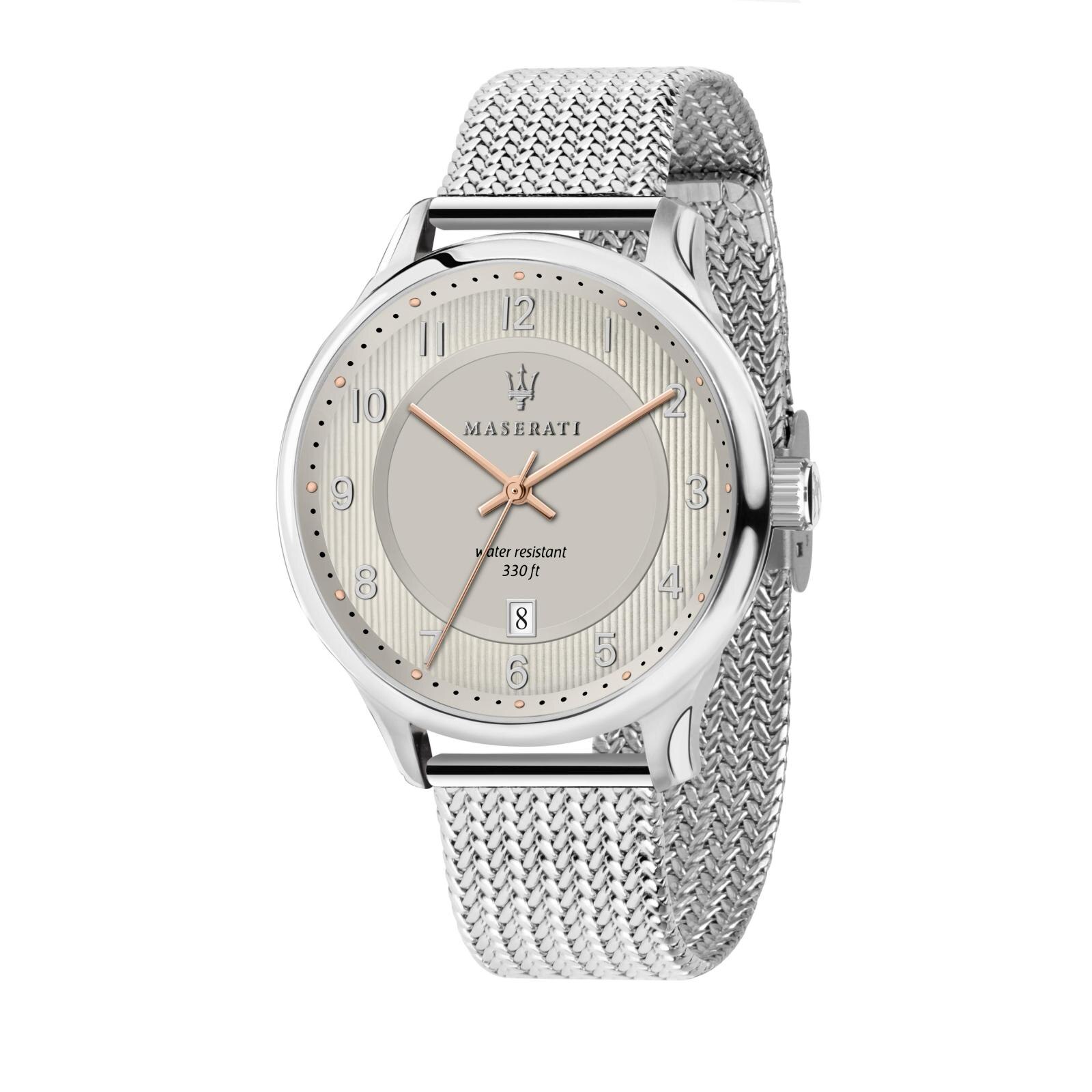 Ceas barbatesc Maserati R8853136001 Quartz Argintiu