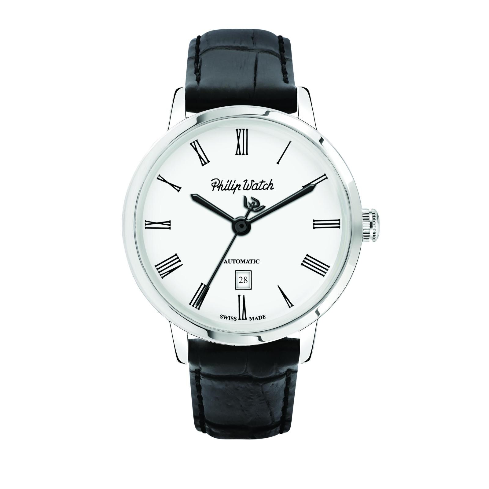 Ceas barbatesc Philip Watch R8221598005 Automatic Argintiu