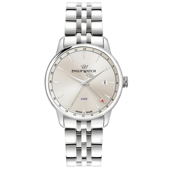 Ceas barbatesc Philip Watch R8253150003 Quartz Argintiu Ceas barbatesc Philip Watch R8253150003 Quartz Argintiu