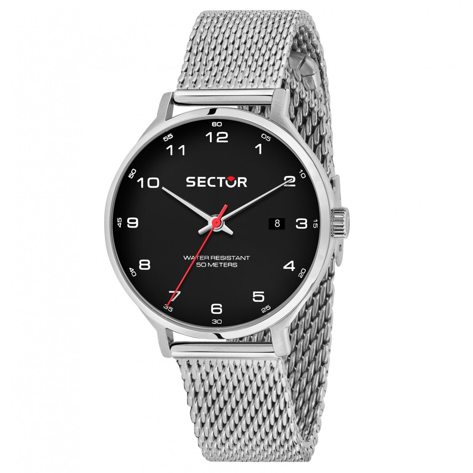 Ceas barbatesc Sector R3253522008 Quartz Argintiu