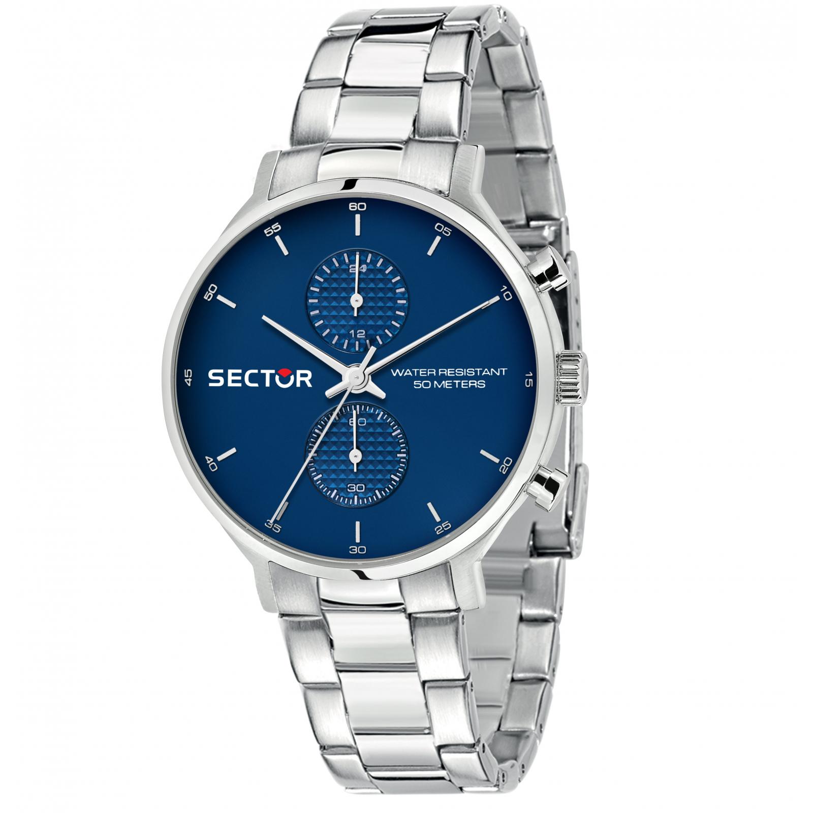 Ceas barbatesc Sector R3253522003 Quartz Argintiu