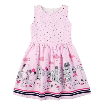 Rochita eleganta de vara, bumbac, Iepurasi Rochita eleganta de vara, bumbac, Iepurasi