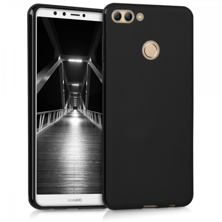 Huawei Y9 (2018) tok, szilikon, fekete, 44725.47