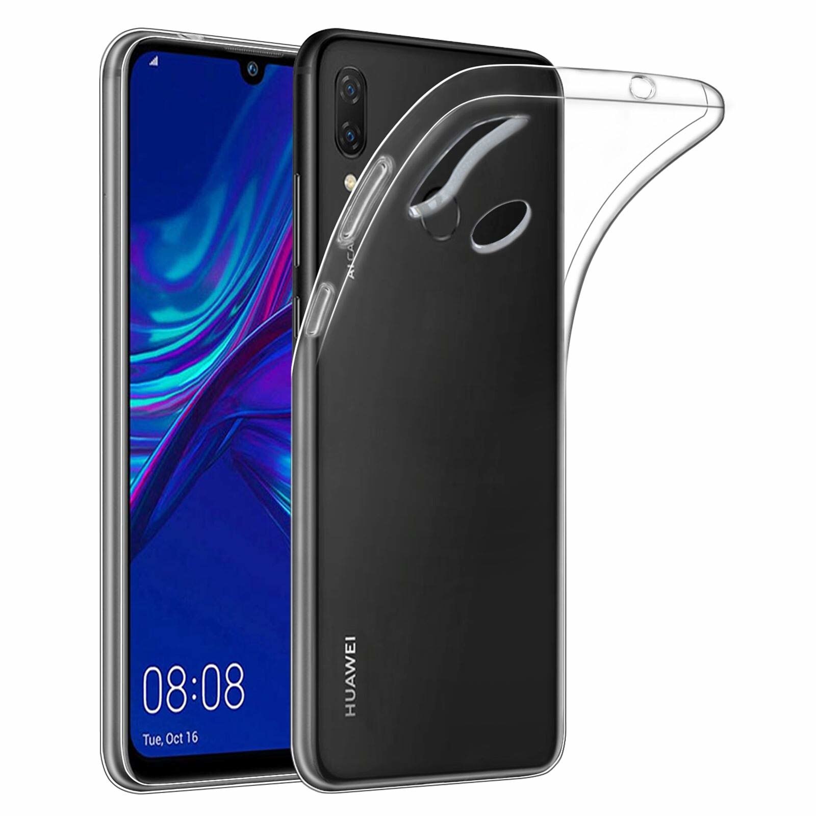 Husa de protectie silicon transparent Huawei P Smart 2019, transparenta