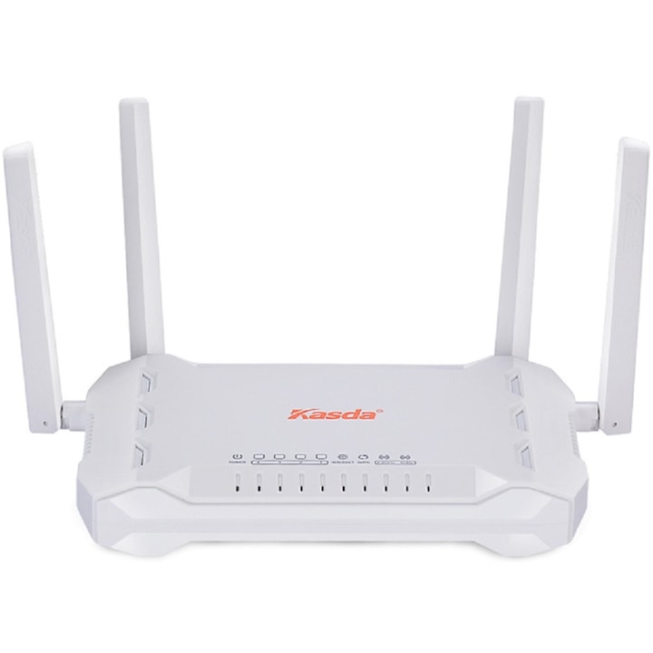 KASDA KW6516 Vezeték nélküli router, gigabit, 2.4/5GHz, 300/900 Mbps, 802.11b/g/n/a/ac, USB, 12VDC. - KASDA KW6516