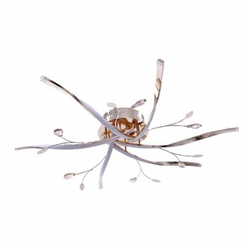 Plafoniera NIKOM MD 9248-6, LED, 54W, 4000K, 220 V, PVC, aur Plafoniera NIKOM MD 9248-6, LED, 54W, 4000K, 220 V, PVC, aur