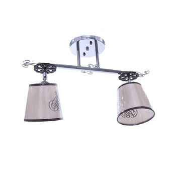 Candelabru Nikom NG 2228-2B, E27, 2x40W, 220, crom Candelabru Nikom NG 2228-2B, E27, 2x40W, 220, crom