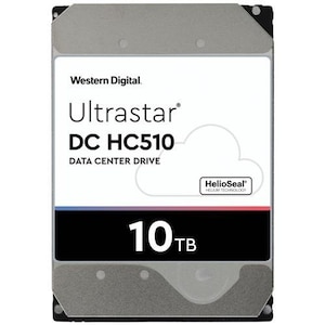 Hard disk, Western Digital, (HGST) Ultrastar DC HC510 (He10) HDD 10TB 3.5 '' 7200 RPM SATA III 6Gb / s 256MB 512E ISE WD 0F27604 | HUH721010ALE600