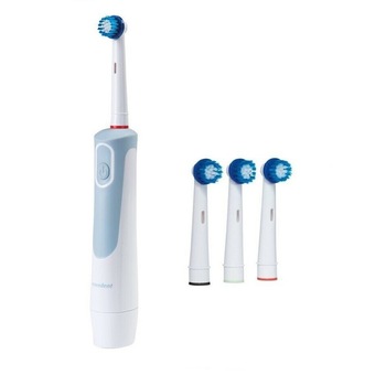 Periuta de dinti electrica Nevadent, 4 capete periaj incluse , culoare bleu Periuta de dinti electrica Nevadent, 4 capete periaj incluse , culoare bleu