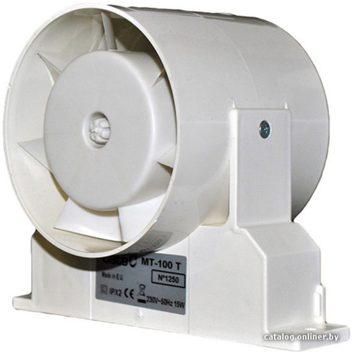 Изпускателен вентилатор, Таймер, MT-100 T, CATA ,, ip x4, 15w, 98 m³/h, 41 dB