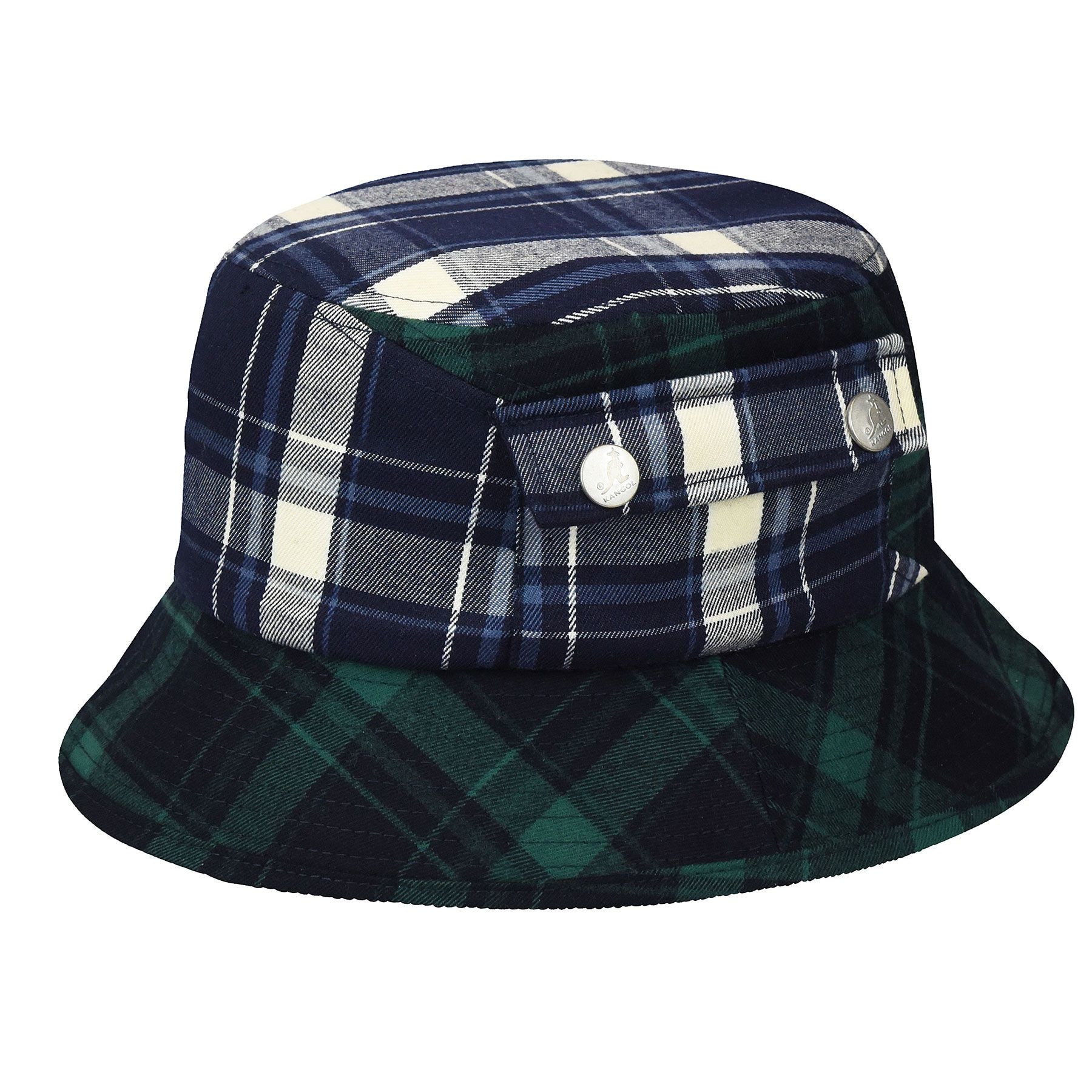 Palarie Kangol Plaid On Plaid Bucket Multicolor