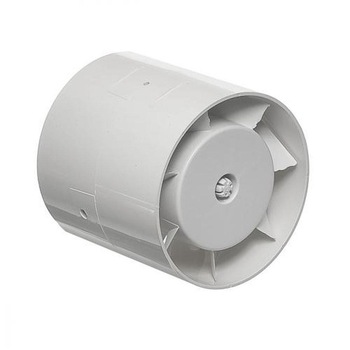 Ventilator de evacuare pentru tubulatura, MT-125, CATA, 190 m³/h, 20 W, 43 dB, IP X4, 2450 rpm Ventilator de evacuare pentru tubulatura, MT-125, CATA, 190 m³/h, 20 W, 43 dB, IP X4, 2450 rpm