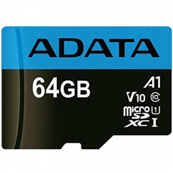 Card de memorie ADATA Premier Micro SDHC/SDXC, UHS-I, 64GB, 85/25 MB/s