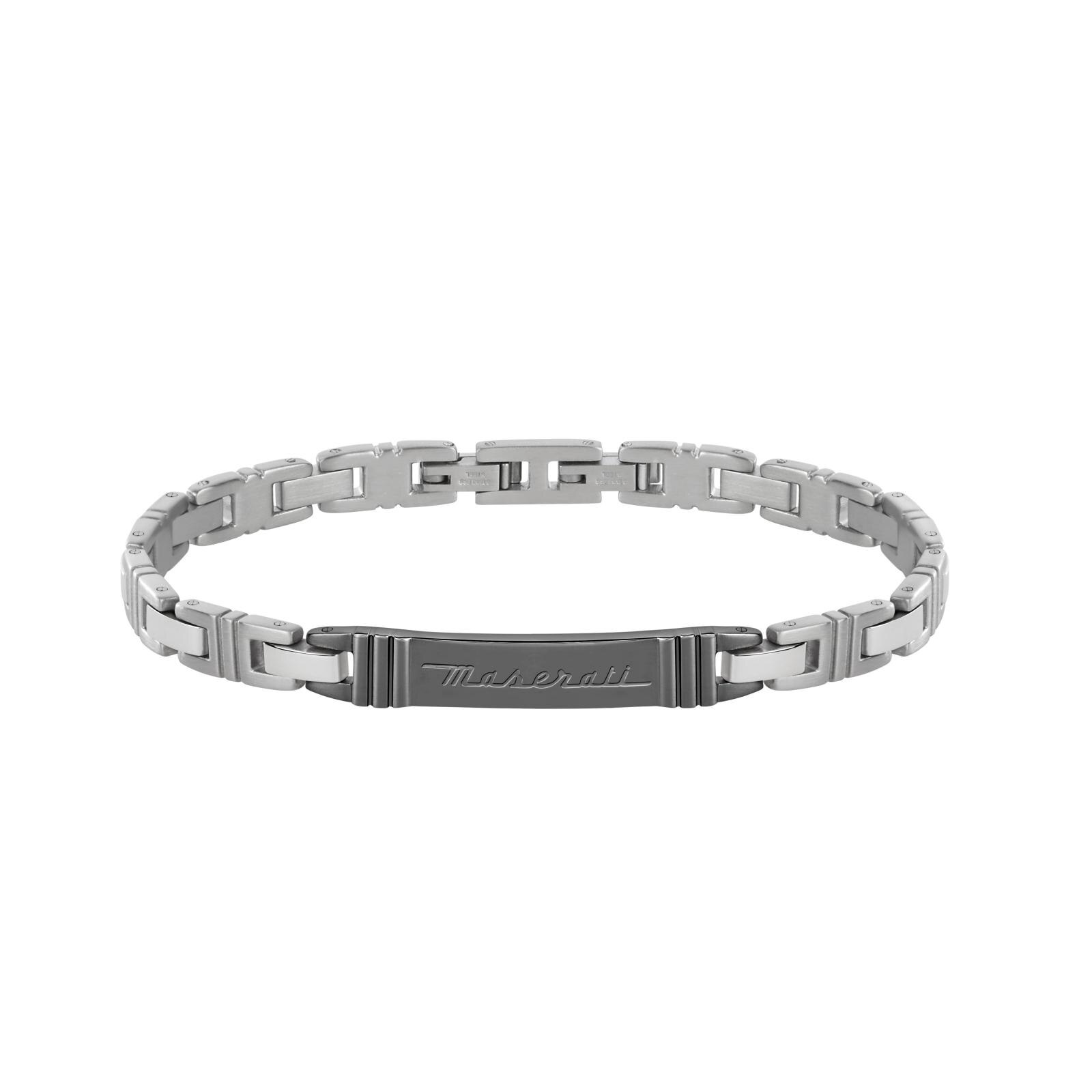 Bratara Maserati JM218AMF01, Argintiu, Gri