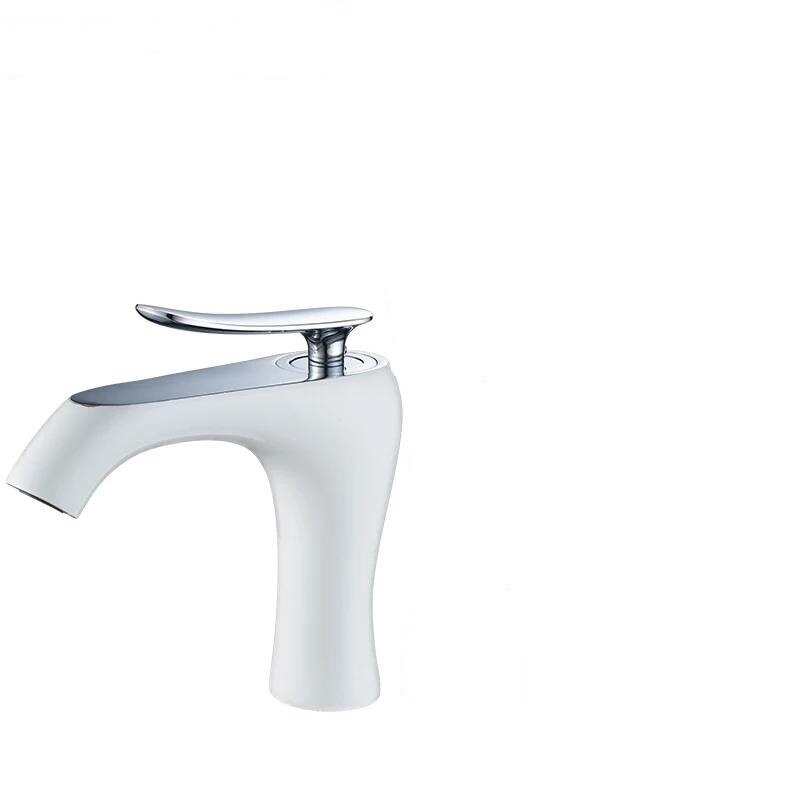 Baterie lavoar culoare alb