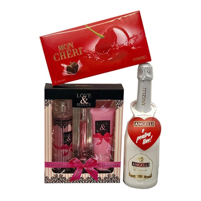 Pachet Cadou Idei Vin Praline Set Cadou Parfum Emag Ro