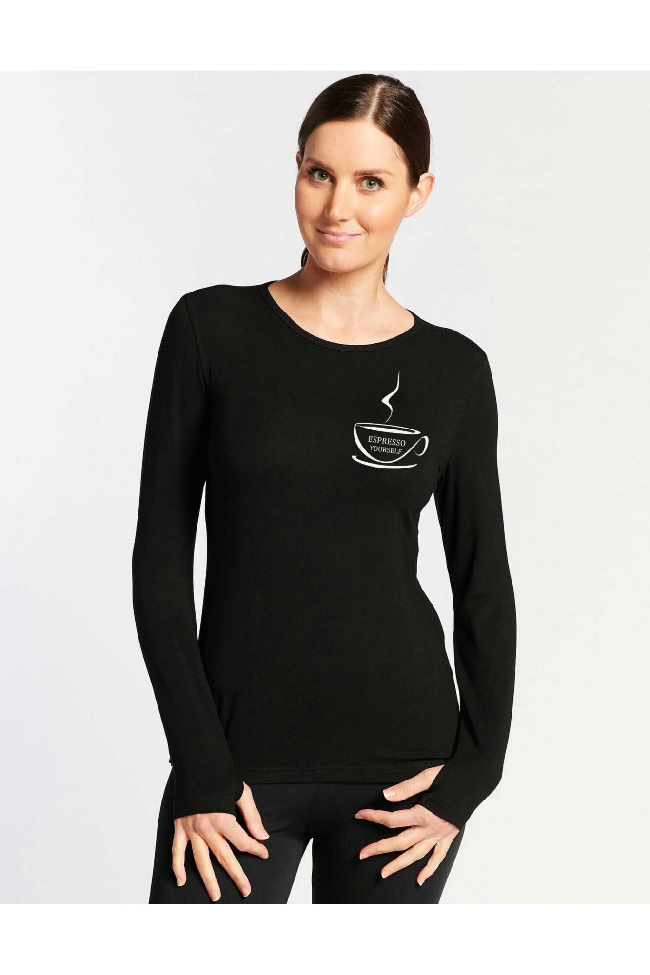 Bluza dama neagra - Espresso Yourself II